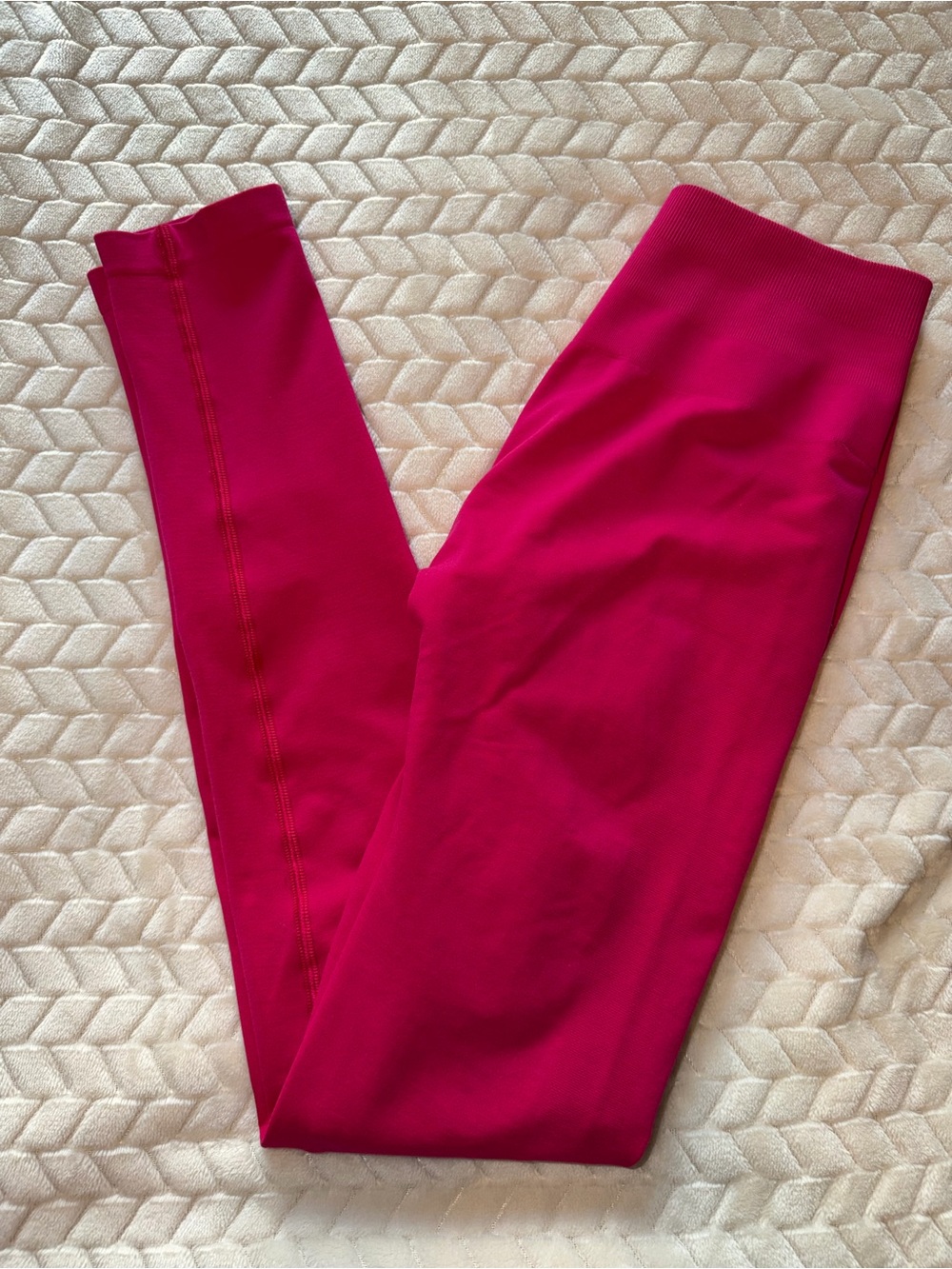 Alphalete Amplify Seamless Leggings Vibrant Hot Pink Size Small